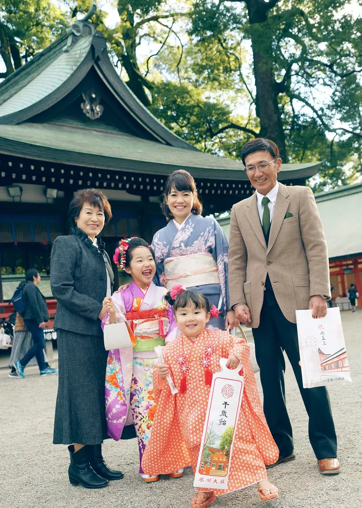 七五三の集合写真 七五三の集合写真