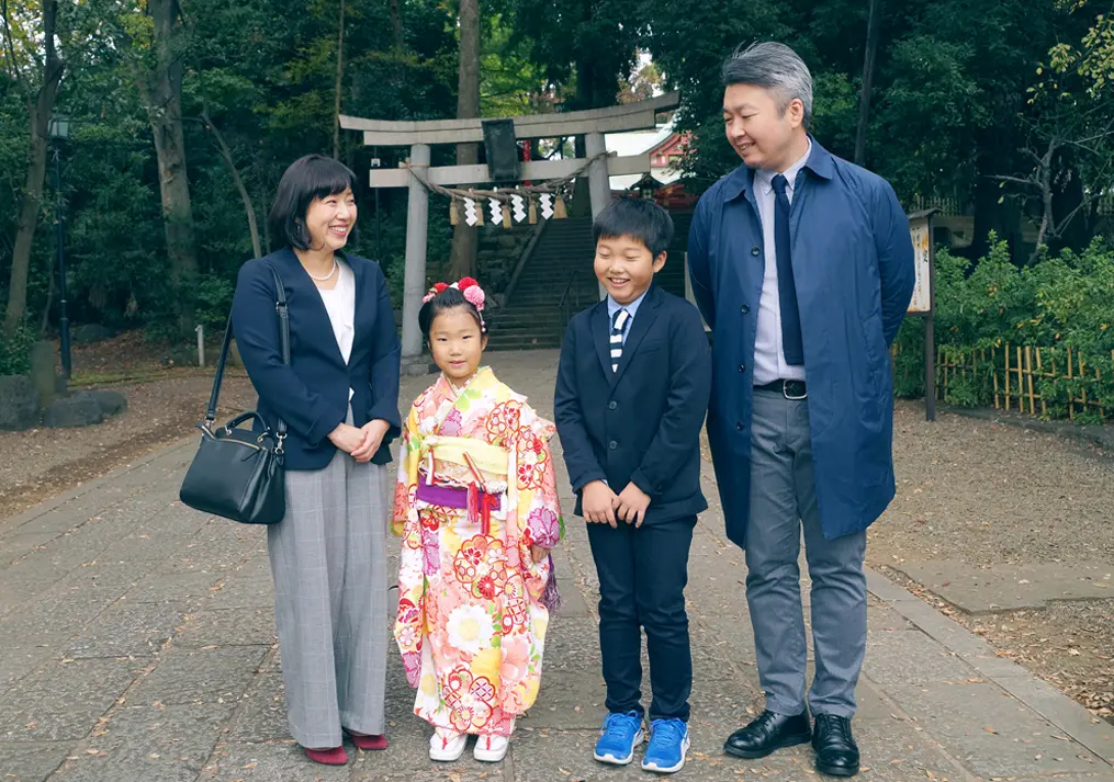七五三の集合写真 七五三の集合写真