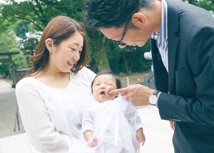 パパとママと赤ちゃん