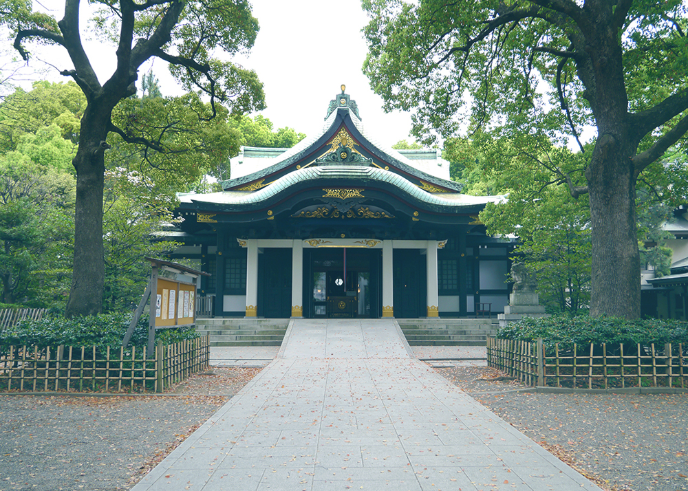 東京の王子神社の本殿