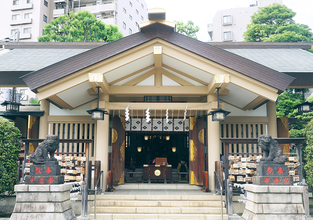 東京都品川区・天祖諏訪神社の本殿
