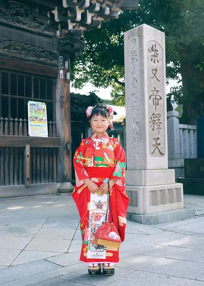 柴又帝釈天・亀有香取神社・葛西神社｜お宮参り・七五三写真｜出張