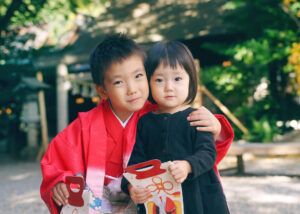 埼玉県川越氷川神社で5歳男の子の七五三出張撮影