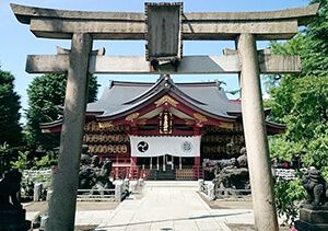 素盞嗚神社|お宮参り・七五三・お食い初め写真 14 素盞嗚(スサノオ)神社の本殿前の写真